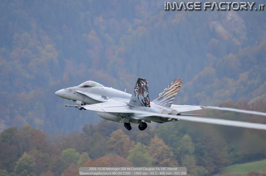 2009-10-08 Meiringen 506 McDonnell Douglas FA-18C Hornet